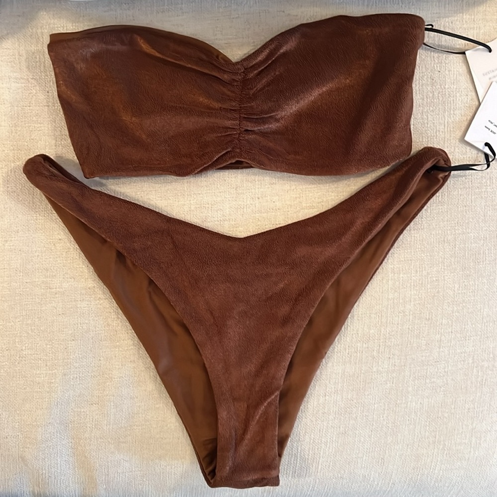 JADE SWIM - Bikini in “Espresso”